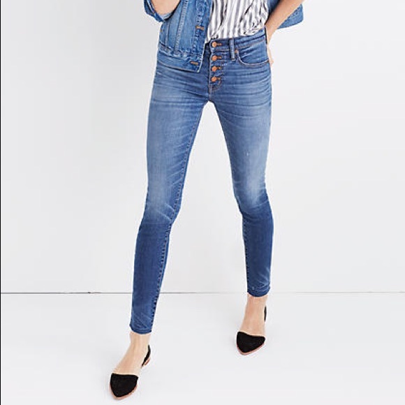 Madewell Denim - Madewell 9” High Riser Skinny Jeans